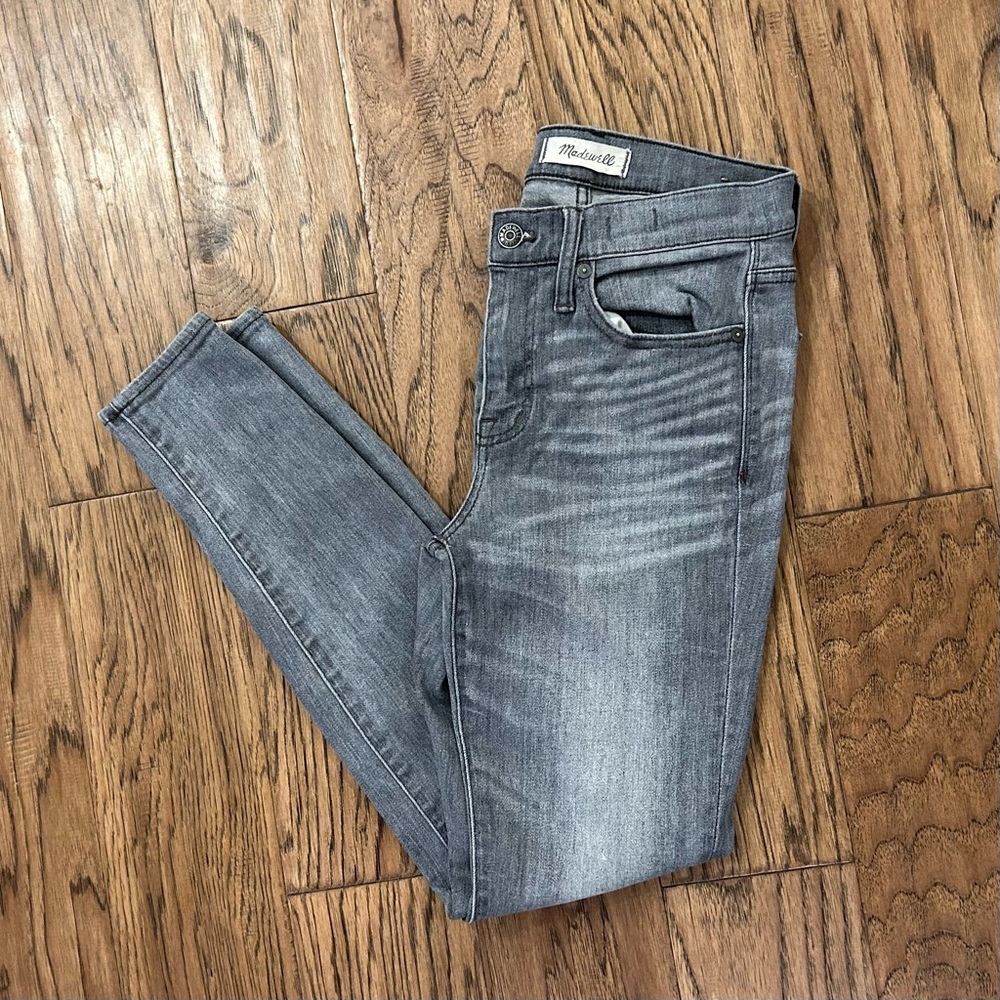 Madewell 9” high rise skinny in Shaw wash